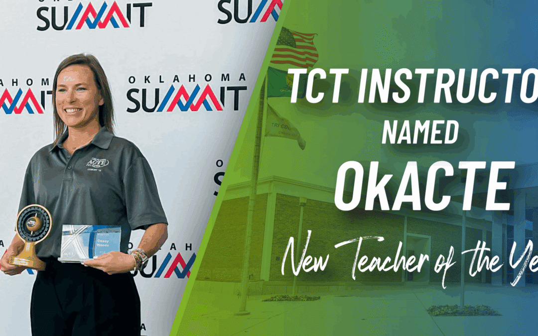 Tri County Tech Instructor Named OkACTE New Teacher of the Year