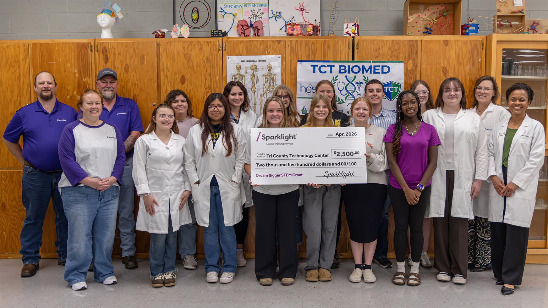 Sparklight Stem Grant Med Bio Tri County Tech