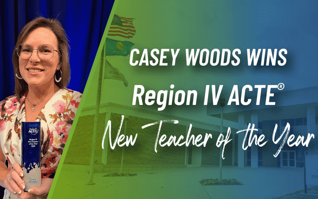 Woods Named New Teacher of the Year