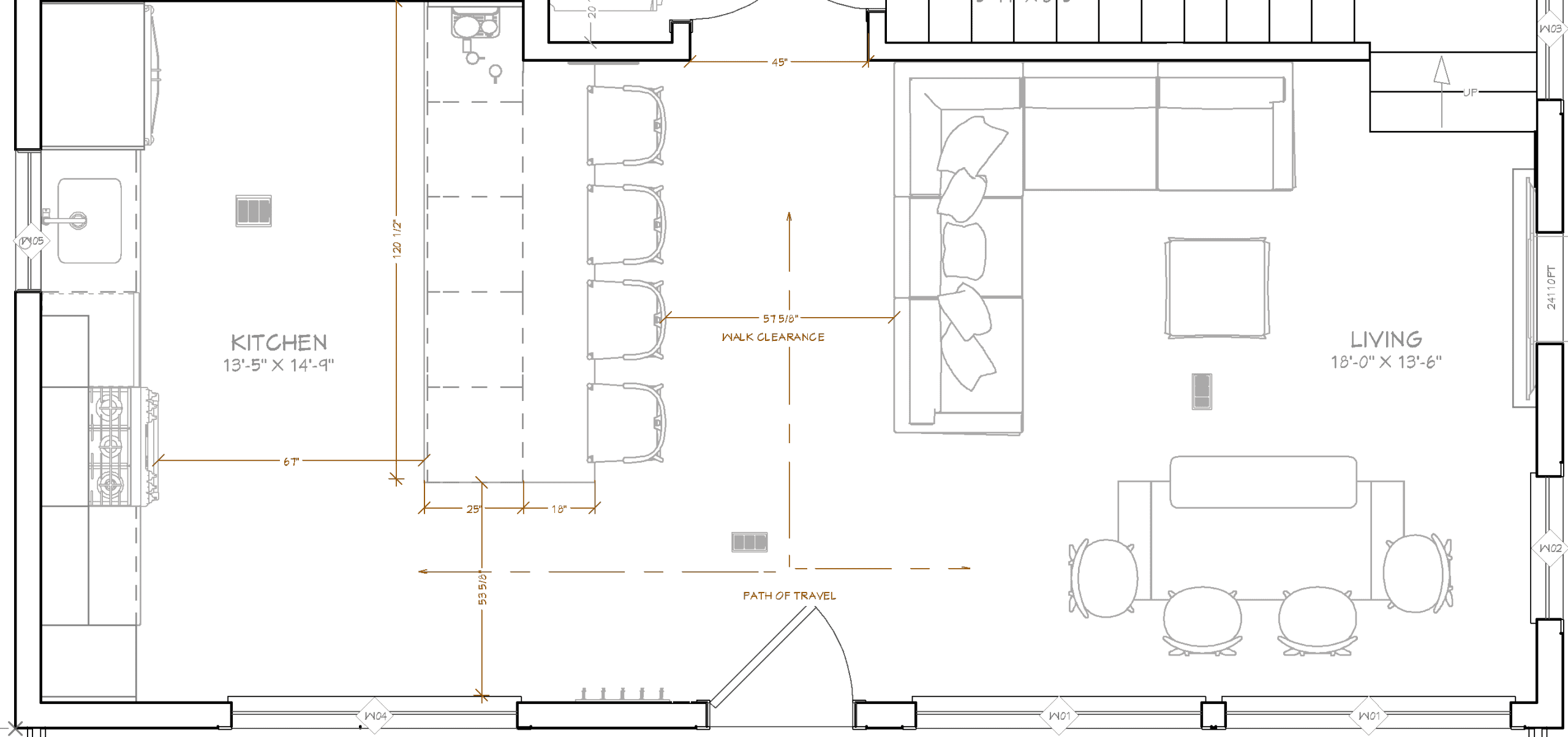 51 Kitchen Island Ideas to Perfectly Suit Your Personal Style, image size:2560x1204