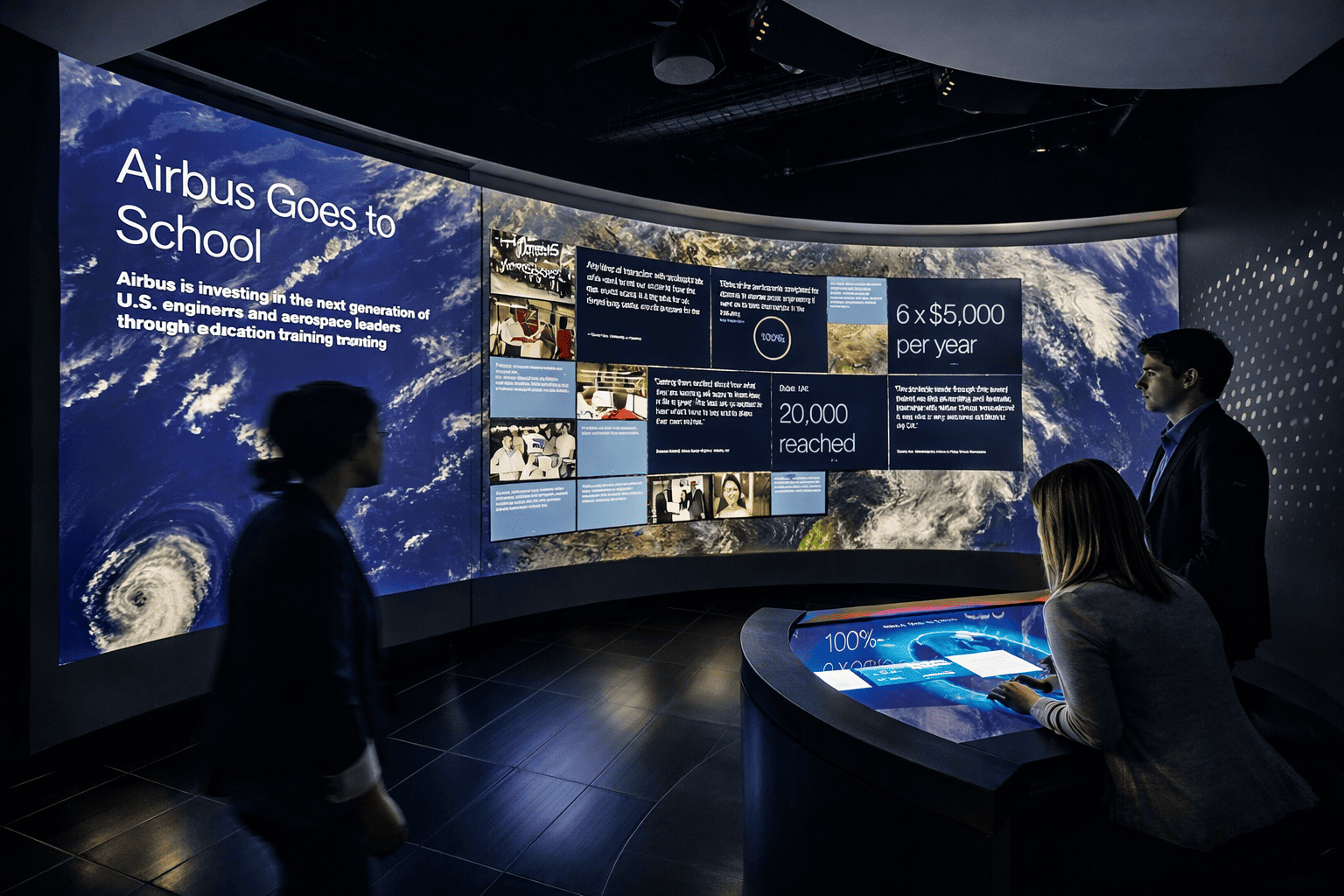 led video wall rental washington dc