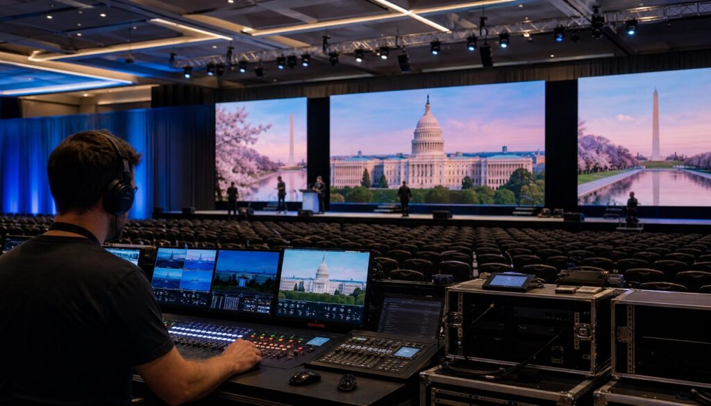Convention AV Services in DC: A Planner's Checklist for 2026 - featured