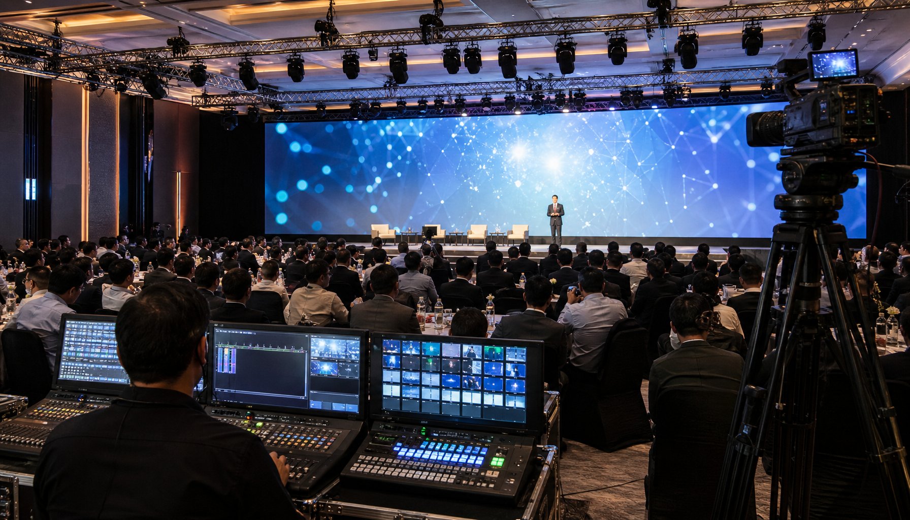 AV Services for Corporate Events: The Essential Equipment List - featured