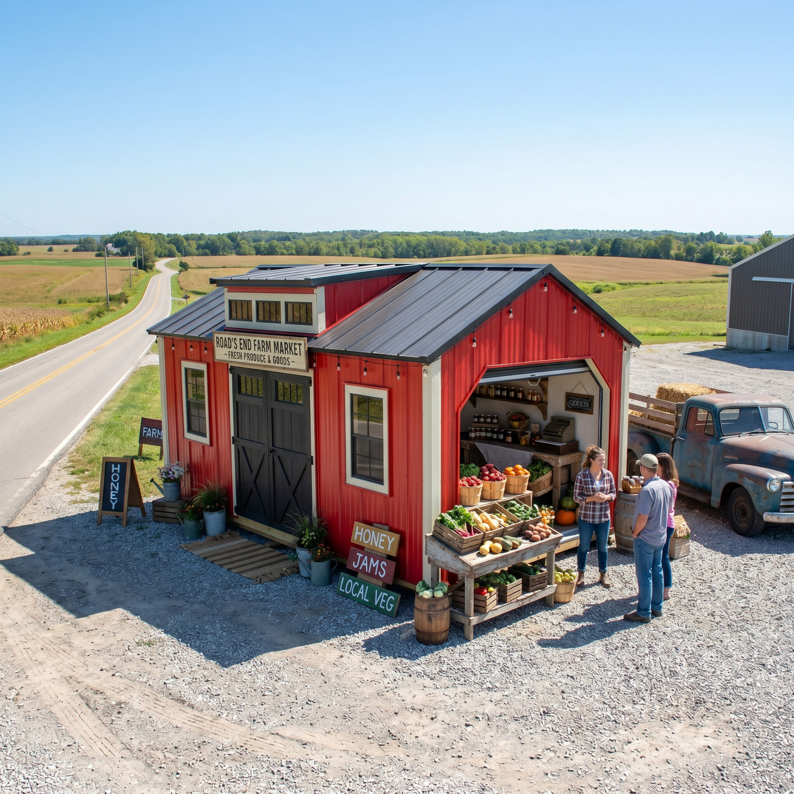 12x20 | Deluxe Backyard Shed