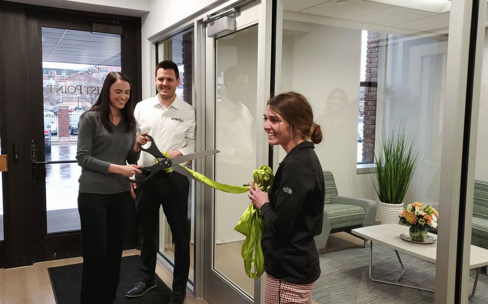 Emerj Ribbon Cutting Horizontal