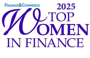Finance and Commerce Top Women In Finance 2025 Logo