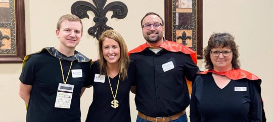 Trust Point's Financial Four Group at Game On!