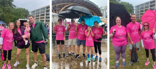 Trust Point team at Steppin Out in Pink 2024