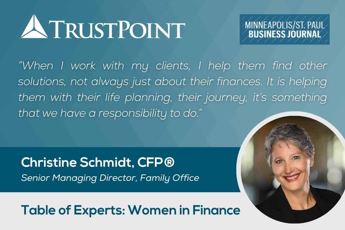 Christine Schmidt_Minneapolis St Paul Business Journal_Table Of Experts