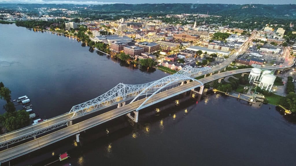 La Crosse Wisconsin Bridges