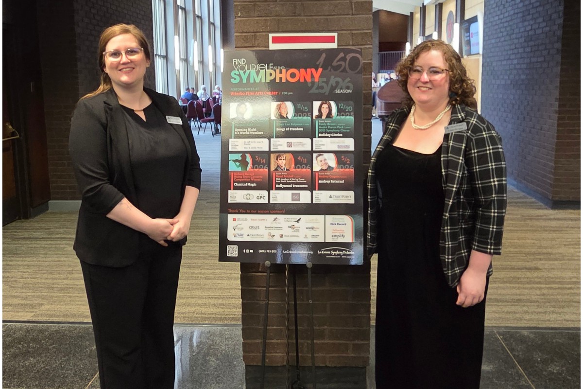 Trust Point Young Professionals Volunteer at the La Crosse Symphony Orchestra
