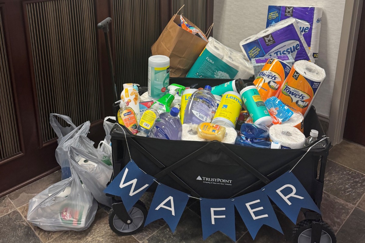 Trust Point Takes Part in the WAFER Financial Institution Donation Challenge