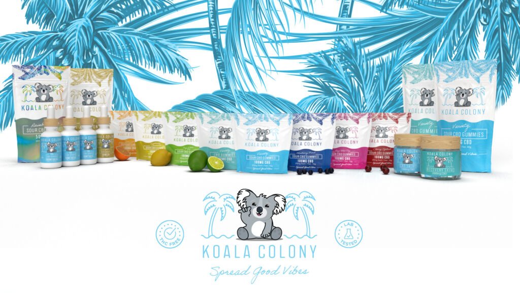Koala Colony 3D Product Render Design