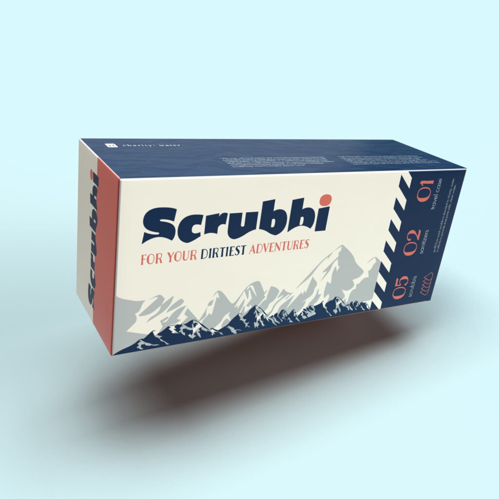 Packaging Design 3D Render