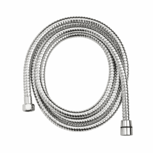 Ανθεκτικός και μεταλλικός σωλήνας ντους με ρυθμιζόμενη κεφαλή.