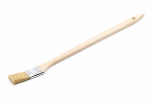 Ακryλικό πινέλο σε ξύλινο χειρολαβή, ιδανικό για τέχνη και δημιουργικά έργα.