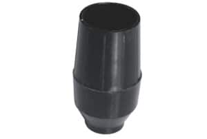 Μαύρος πλαστικός τσουρίκακας, ιδανικός για ποδήλατα και μηχανές.