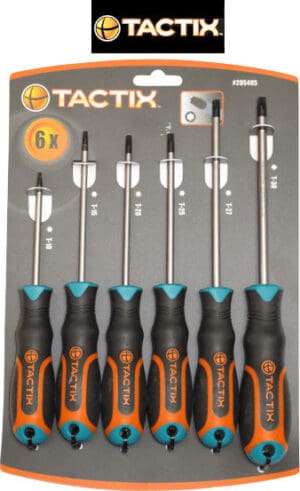 ΣΕΤ ΚΑΤΣΑΒΙΔΙΑ TACTIX (TORX) 6 ΤΕΜ