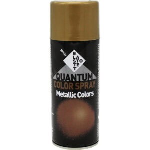 ΣΠΡΕΥ ΧΡΩΜΑΤ.ΜΕΤΑΛΛΙΚΟ QUANTUM COLOR ΧΡΥΣΑΦΙ ELASTOTET 400ml