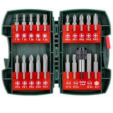 Κασετίνα με 20 τμχ. μύτες βιδώματος (p)