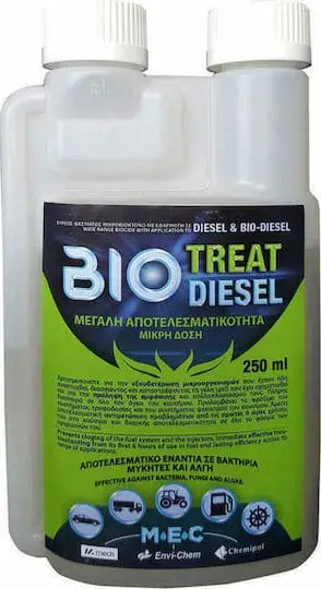 Αποτελεσματικό καθαριστικό καυσίμου diesel 250ml για μικρή ποσότητα.