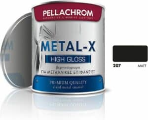 PELLACHROM METAL-X N.207 MATT BLACK
