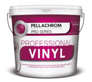 PELLACHROM πλατικο χρωμα vinyl profesional ΛΕΥΚΟ 9LT