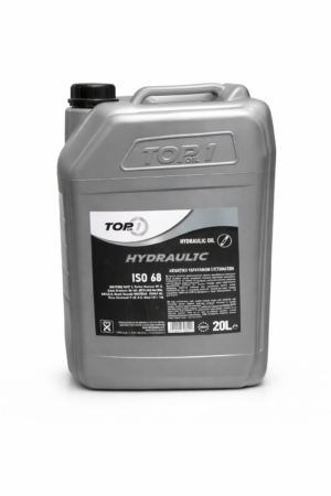 Υδραυλικό λάδι TOP 1, ISO 68, 20L, υψηλής ποιότητας για μηχανήματα.