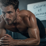 1 minute de gainage calories homme effort