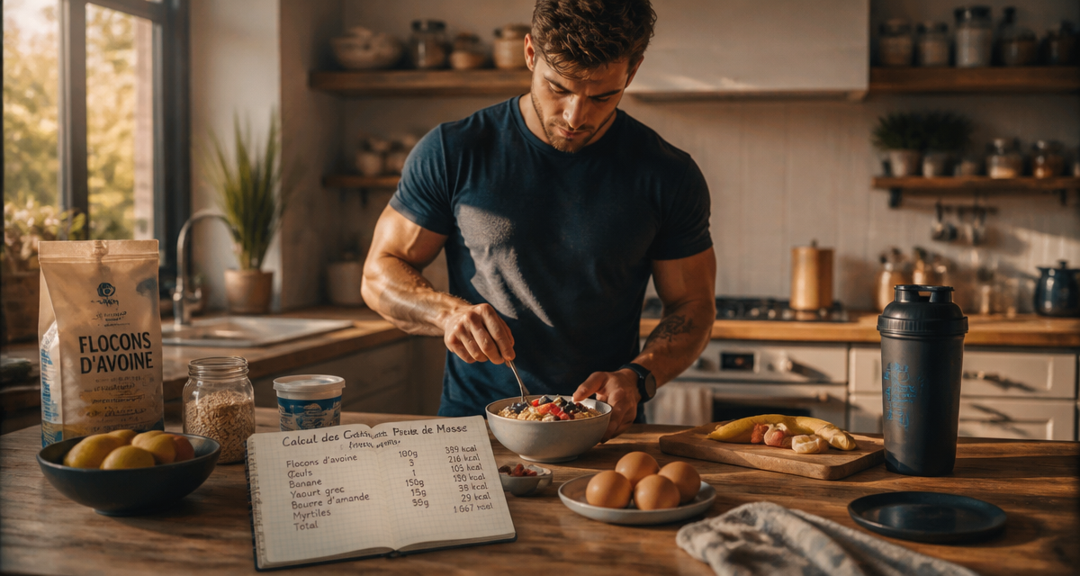 calcul calories prise de masse cuisine sportive