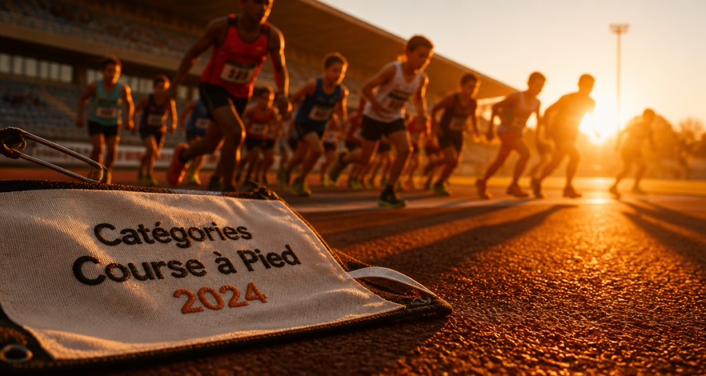 catégorie course à pied 2024 sur piste