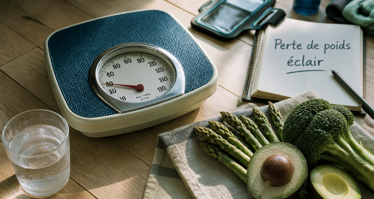 J ai perdu 2 kilos en 2 jours balance et légumes