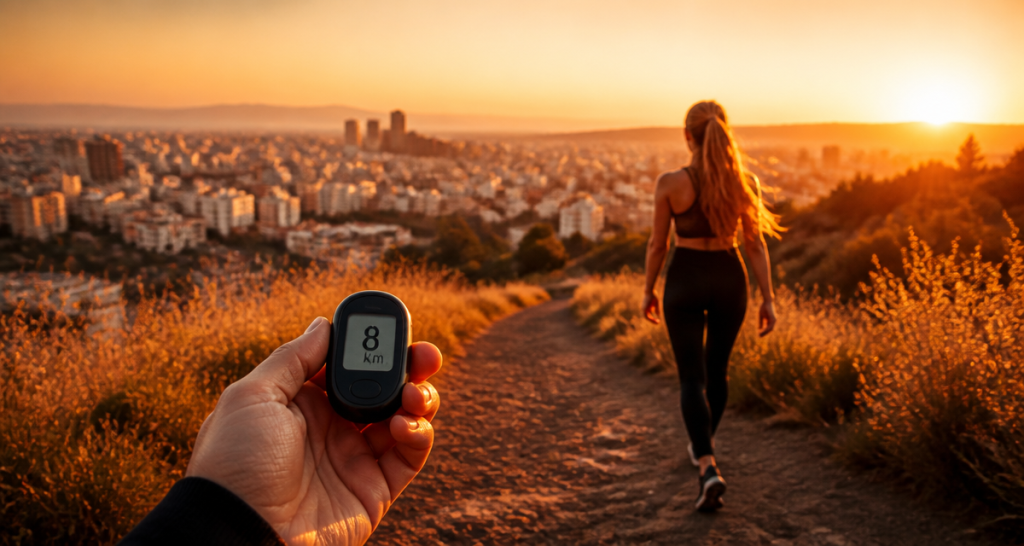 Combien de km par jour pour maigrir femme marche 8 km