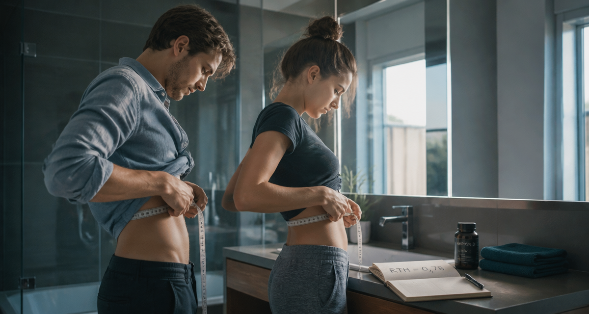 perdre la graisse viscerale homme femme mètre ruban
