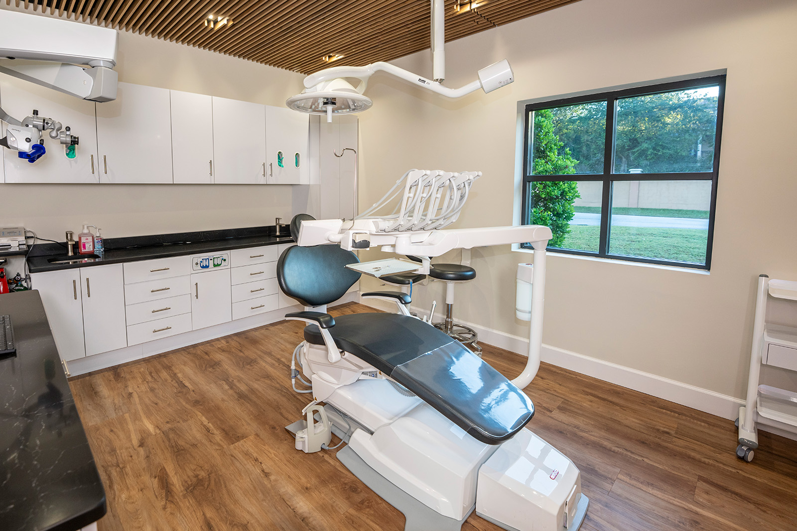 Inside the exam room