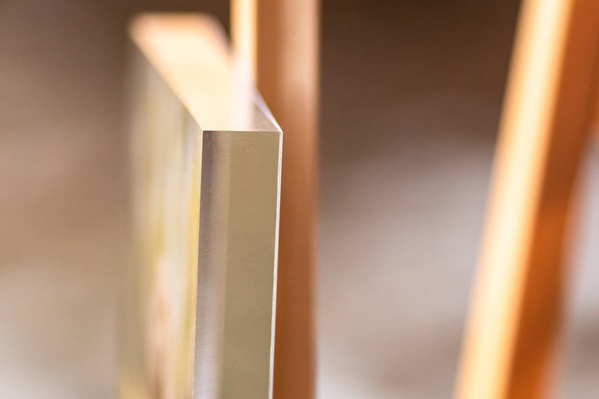Acrylic block