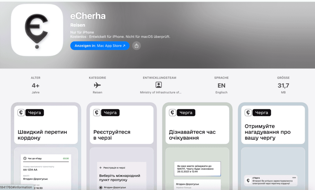 "Echerga" application from your phone (link to download on iOS)