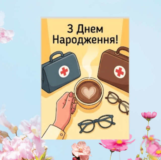 картинка красива для привітання лікаря