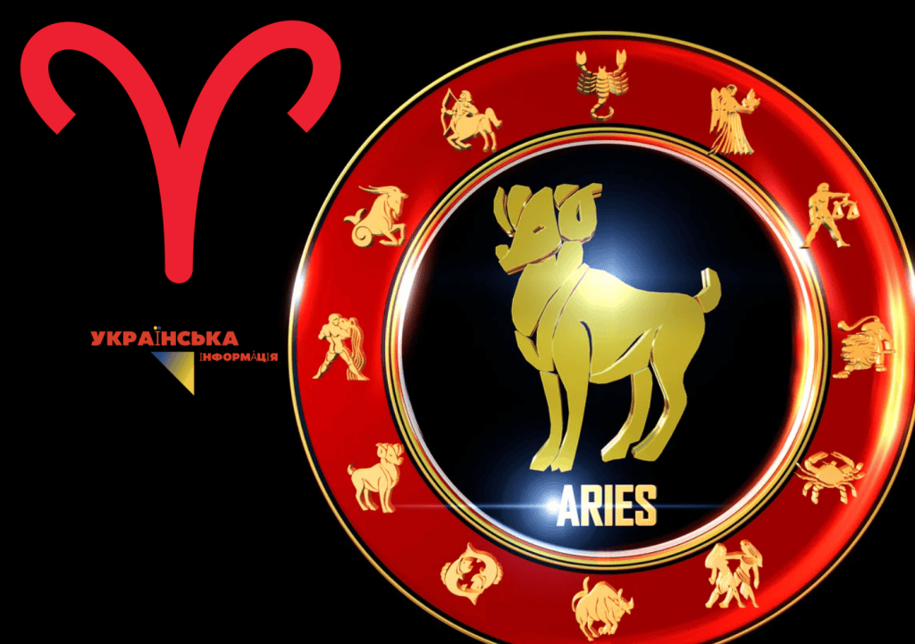 Illustrative image of how the zodiac sign Aries is designated in two variations