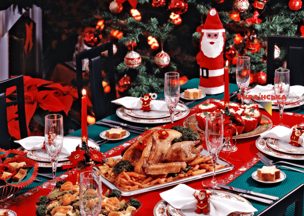 The correct Christmas table in the year of the Fire Goat 2027