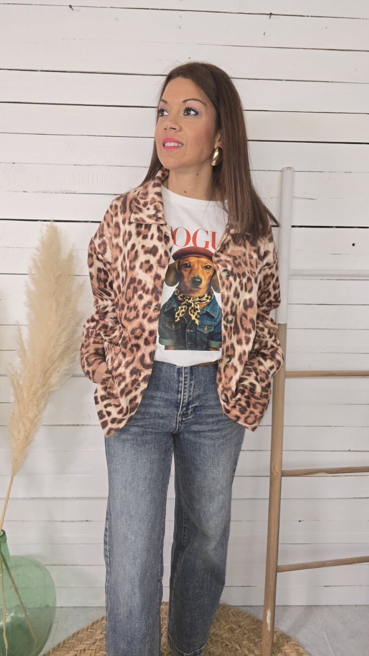 Chaqueta antelina leo - Imagen 2