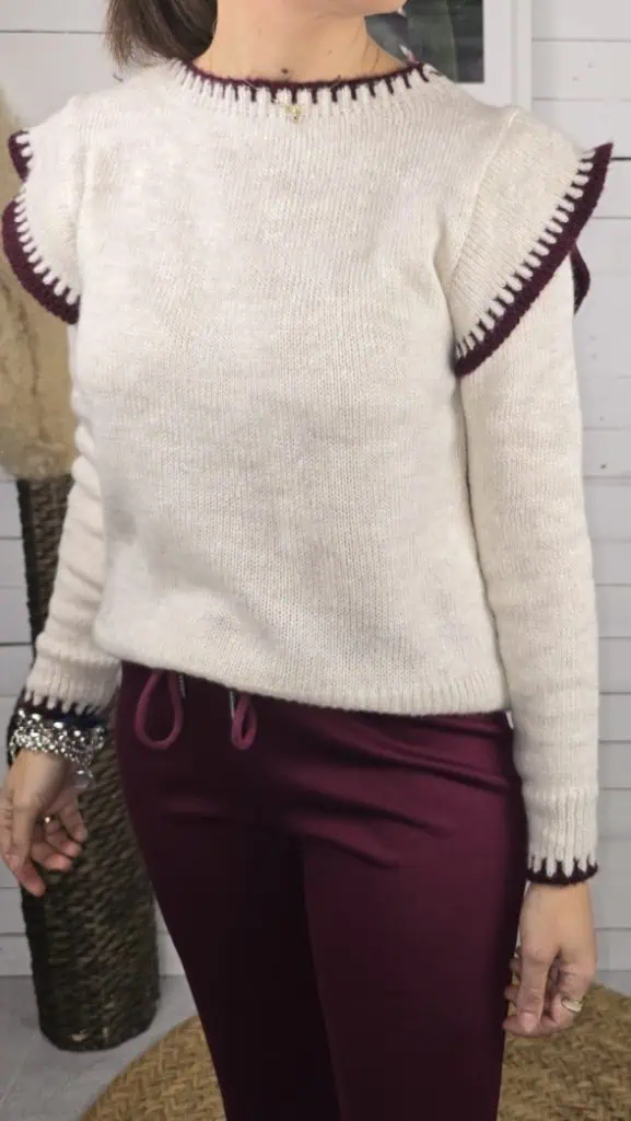 Jersey volante holanda beige