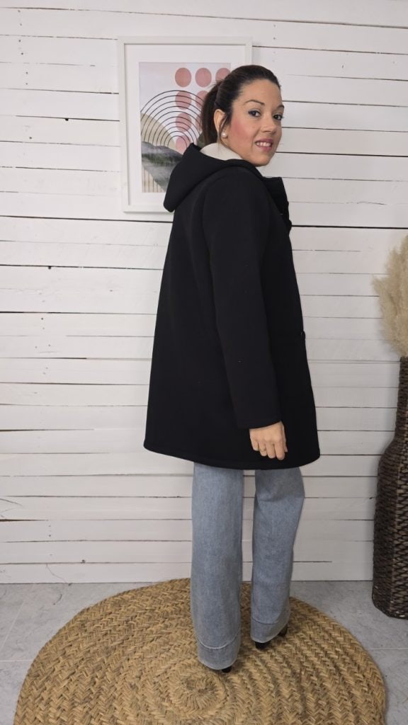 Abrigo neopreno negro