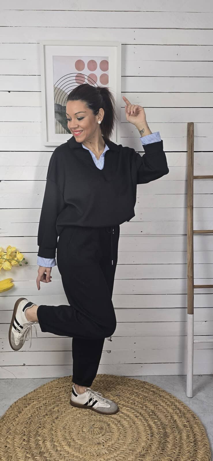 Conjunto diplomático negro