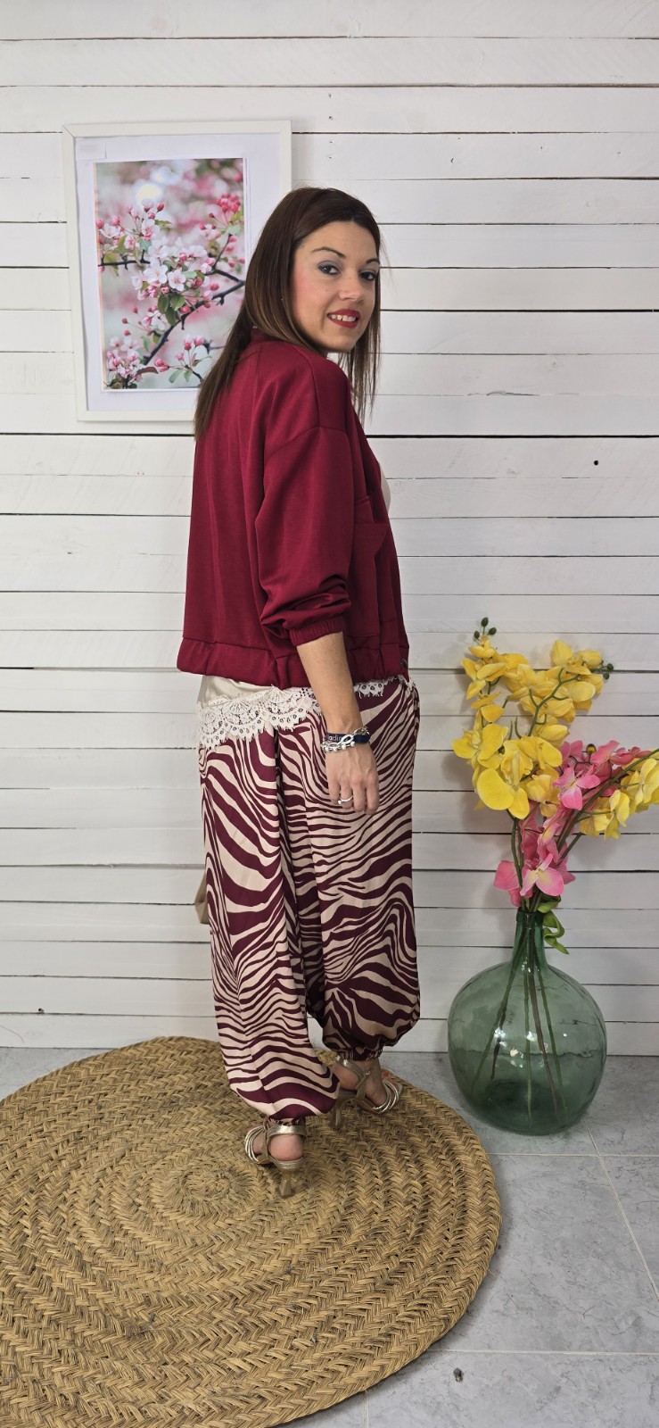 Bomber mia bomber burdeos - Imagen 3