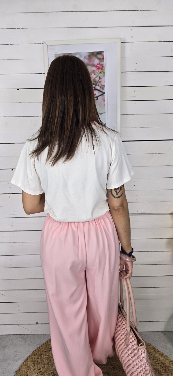 Camiseta tecket rosa - Imagen 3