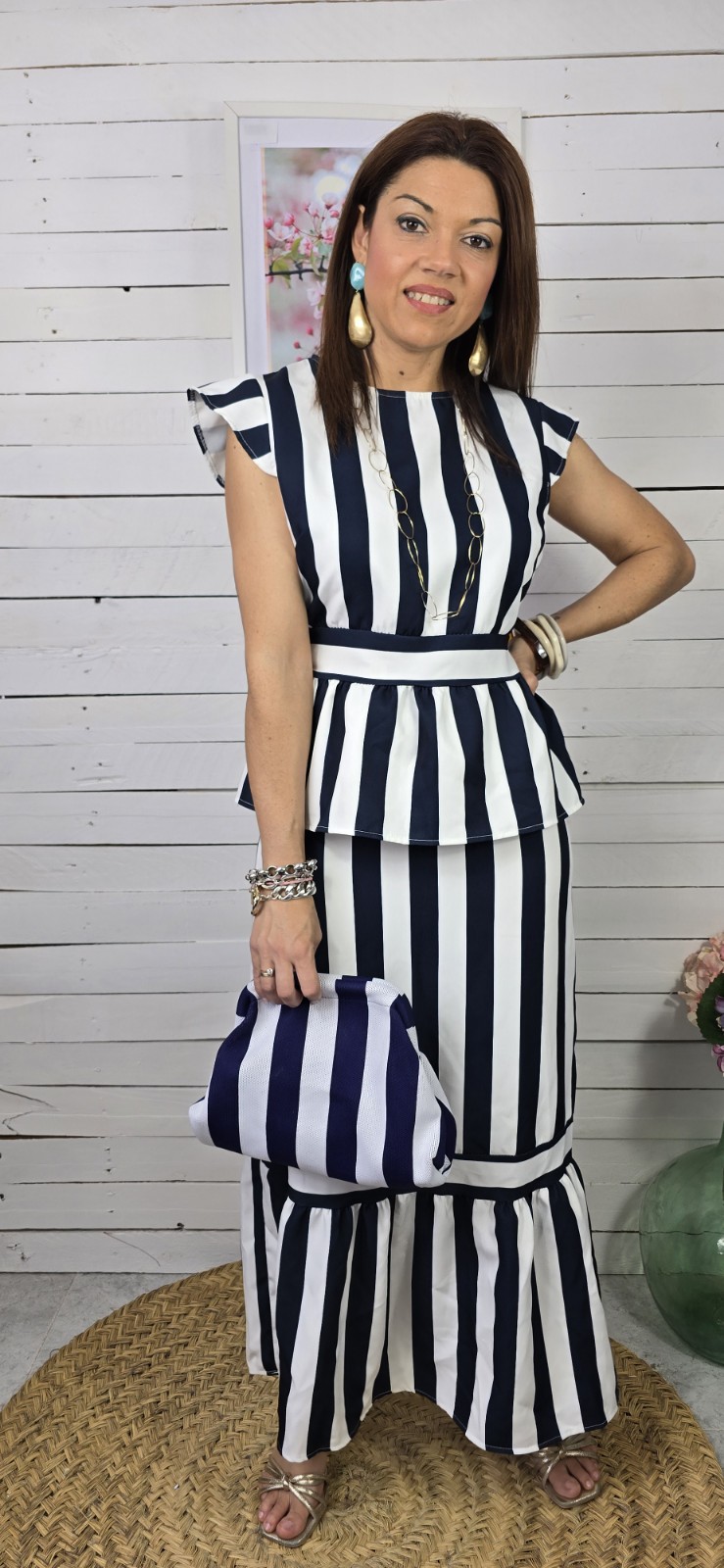 Conjunto raya bella marino