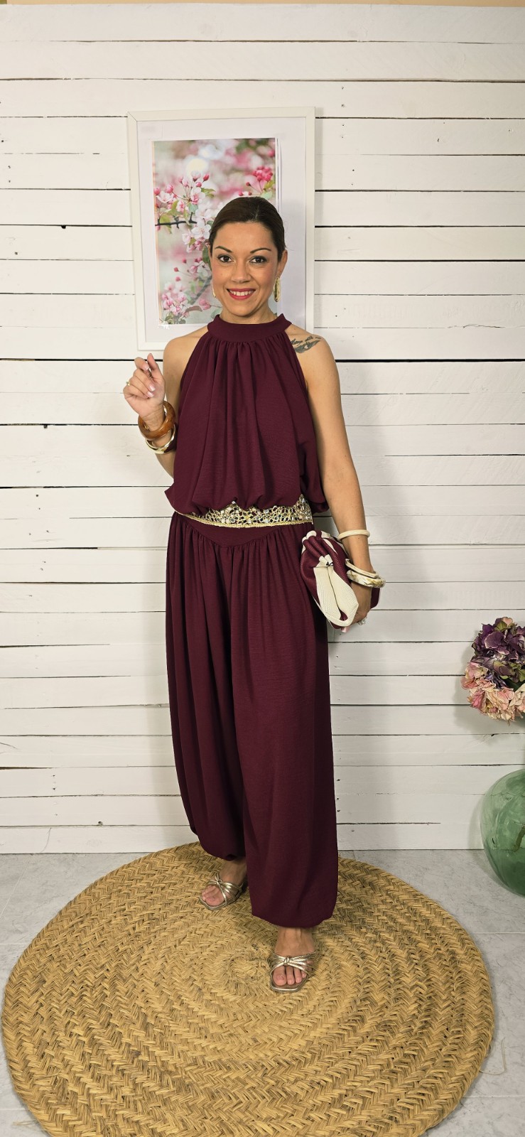 Conjunto fluido burdeo