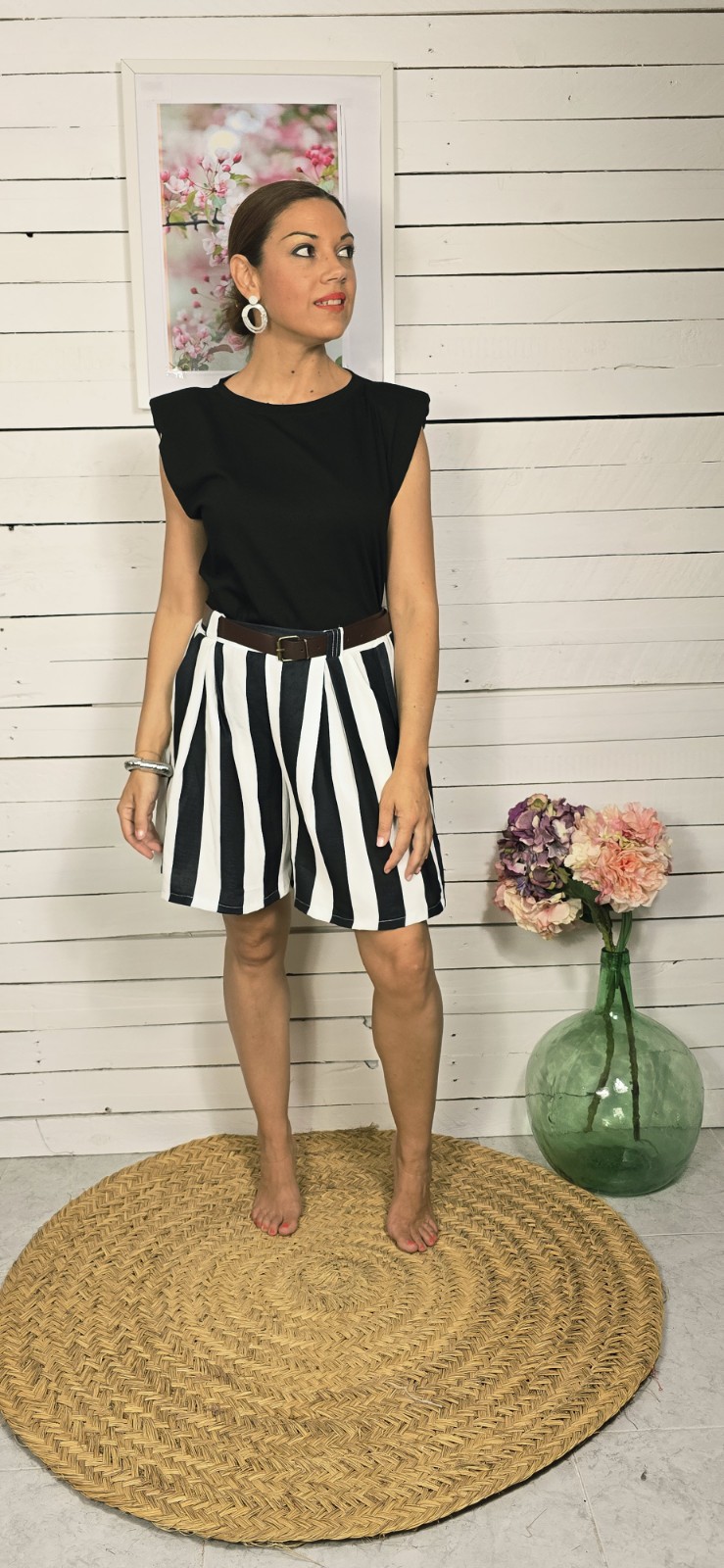 Bermuda raya pinza negro - Imagen 2
