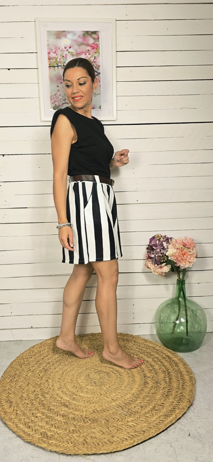 Bermuda raya pinza negro - Imagen 3